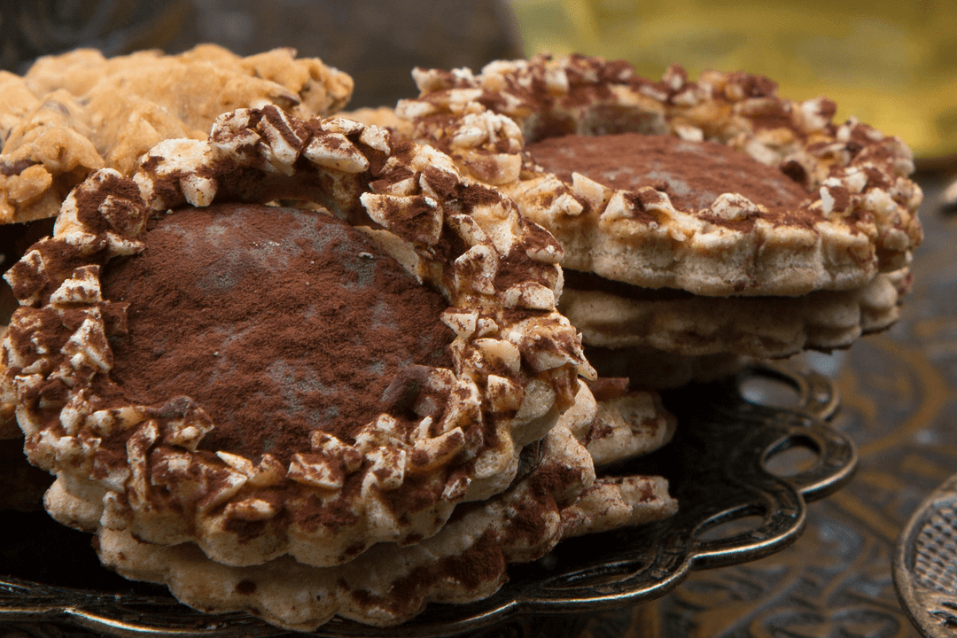 Gâteaux malins aux chocolat, amandes et miel