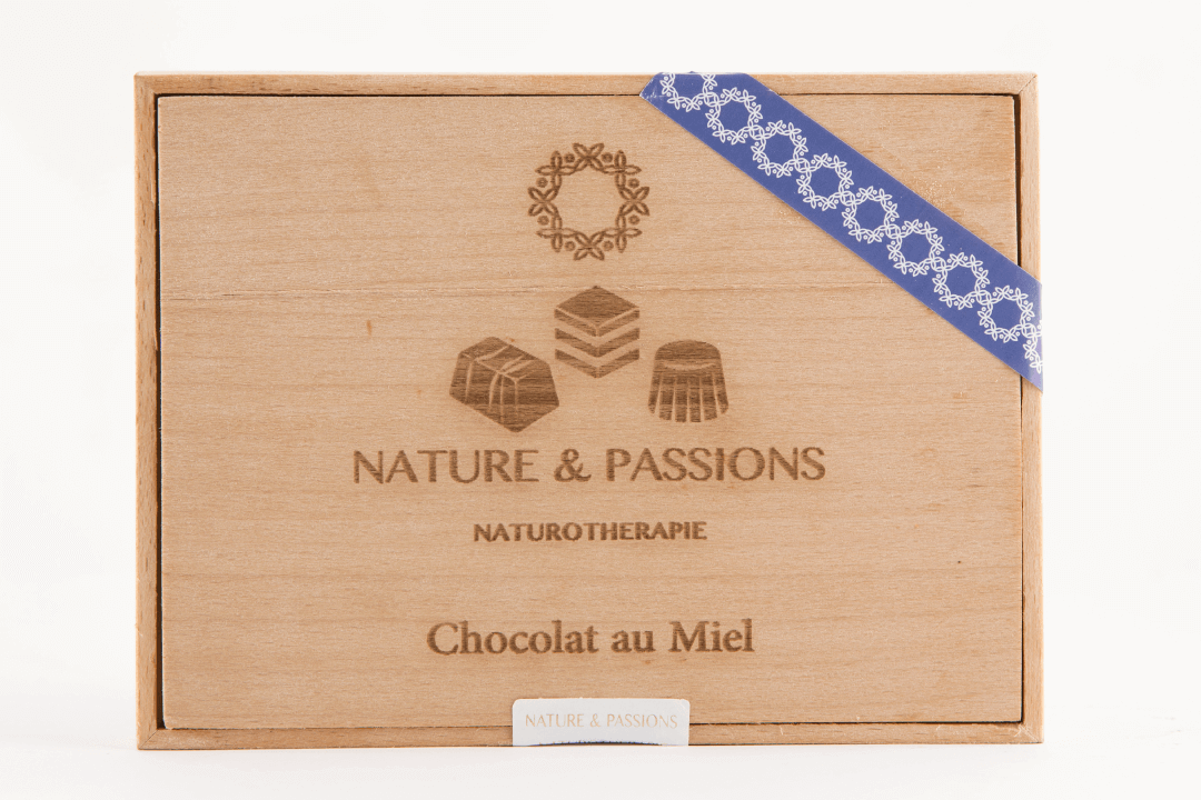 Coffret chocolats aux miels